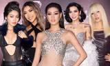 Dàn người đẹp đổ bộ thảm đỏ "Brave Heart Fashion Show 2022" của Hoa hậu Khánh Vân