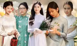 Con gái Quyền Linh chuẩn Hoa hậu tương lai, Bảo An được khen hết lời khi diện áo dài