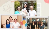 Top 3 Miss World Vietnam 2022 đứng cạnh phụ huynh: Người dậy thì thành công, người đẹp do di truyền