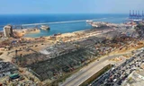 Ảnh chụp vệ tinh càng Beirut sau vu nổ ba ngày