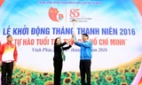 3.000 ĐVTN dự lễ khởi động Tháng thanh niên 2016