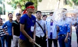 Sôi nổi ngày hội sinh viên tình nguyện