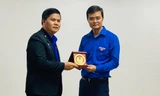 Bí thư T.Ư Đoàn tiếp đoàn học viên lớp bồi dưỡng cán bộ Đoàn thanh niên Lào