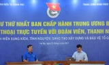 Ban Bí thư T.Ư Đoàn sẽ tổ chức đối thoại trực tuyến giữa Bí thư thứ nhất T.Ư Đoàn với ĐVTN năm 2018 với chủ đề “Tuổi trẻ sáng tạo dựng xây đất nước”. (Trong ảnh, là chương trình đối thoại trực tuyến năm 2017). Ảnh: Xuân Tùng
