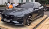 Mẫu sedan Vinfast LUX A2.0 mới lộ diện tại Hà Nội.