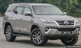 Toyota Fortuner tại thị trường Malaysia.