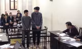 Các bị cáo tại tòa.