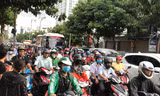 Cửa ngõ Sài Gòn đông nghẹt trước giờ nghỉ lễ Quốc khánh 2/9