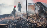 Hiện trường vụ cháy.