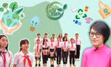 Giấc mơ xanh và những hành động thiết thực cho môi trường của các em học sinh