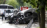 Hiện trường vụ đánh bom ở Istanbul hôm 7/6