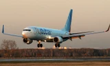 Một chiếc máy bay của hãng hàng không Flydubai