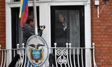 Ông Jullian Assange tại đại sứ quán Ecuador ở London