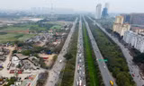 Đại lộ Thăng Long ùn tắc hàng cây số