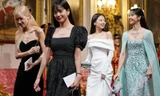 Biểu cảm của BlackPink khi được Vua Charles nhắc tên trực tiếp
