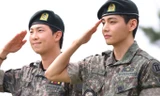 V và RM (BTS) xuất ngũ