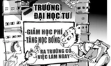 Đại học ngoài công lập vẫn miệt mài… ‘kêu cứu’
