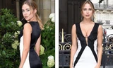 Ngất ngây ngắm Kimberley Garner khoe vòng 1 căng đầy và eo con kiến