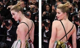 Amber Heard 'thả rông' vòng 1 trên thảm đỏ Cannes