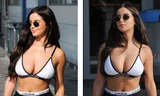 Demi Rose diện nội y tại sân bay khoe vòng 1 'nghẹt thở'