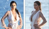 Thân hình đồng hồ cát của Demi Rose khiến cánh mày râu 'bấn loạn'