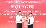 Công bố các quyết định về công tác cán bộ ở Sơn La