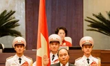 Ông Nguyễn Xuân Phúc tuyên thệ nhậm chức Thủ tướng tại kỳ họp thứ 11, QH khóa XIII (ảnh Như Ý)