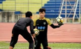 Thủ môn Bùi Tiến Dũng trở lại bắt chính tại AFC Cup