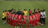 Đội tuyển Việt Nam tập buổi đầu tiên tại Hàn Quốc 