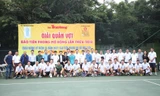 Đội chủ nhà đoạt giải ba Giải Quần vợt báo Tiền Phong mở rộng 2018