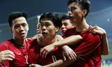 Olympic Việt Nam lập cột mốc lịch sử mới cho bóng đá Việt Nam. Ảnh: Vnexpress.