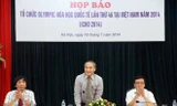 Họp báo về việc tổ chức Olympic Hóa học quốc tế lần thứ 46 tại Việt Nam. 