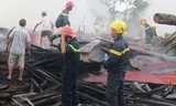 Quảng Ngãi: Cháy xưởng gỗ, thiệt hại hơn 2 tỷ đồng