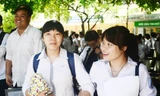 Thí sinh sau ngày thi tốt nghiệp đầu tiên. Ảnh: Đỗ Hợp
