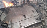 Xác máy bay sau khi gặp nạn. Ảnh: CTV