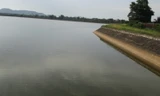Hồ chứa nước sạch thuộc Công ty TNHH một thành viên cấp thoát nước Thanh Hóa, nơi xảy ra vụ đuối nước thương tâm. Ảnh: Hoàng Lam