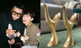 Tóc Tiên khoe hai chiếc cúp Cống hiến, tự hào là cặp đôi V-Biz duy nhất làm được điều này