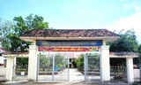 Ngôi trường nơi ông K. công tác. Ảnh: Trần Hoàn