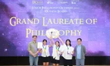 3 học sinh đến từ Quảng Trị vô địch cuộc thi tiếng Anh triết học 2025 (Ảnh: BTC cung cấp).