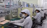 Công nhân trong khu công nghiệp đang đối mặt nguy cơ bị nhiễm COVID rất cao Ảnh: Như ý