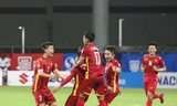 Các cầu thủ Việt Nam đang thể hiện phong độ rất tốt tại AFF Cup 2020 nhờ những kinh nghiệm có được từ loạt trận vòng loại thứ 3 World Cup. Ảnh: PV 