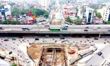 Nhiều công trình giao thông Thủ đô bứt tốc để cán đích 