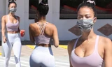 Draya Michele khoe đường cong 'bốc lửa' vời trang phục bó sát