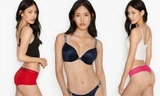 Chân dài Hàn Quốc khoe dáng nuột nà quyến rũ với nội y Victoria's Secret