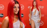 Bebe Rexha mặc hở hang trên thảm đỏ AMA