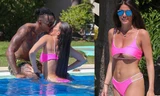 Sao truyền hình 9x mặc áo tắm khoét chân ngực căng đầy, tình tứ bạn trai không rời