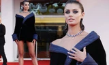'Thiên thần nội y' Taylor Hill đẹp như mộng với mốt giấu quần, gây 'náo loạn' thảm đỏ