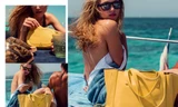 Loạt ảnh áo tắm, không nội y đẹp như mộng giữa nắng gió biển trời của Hana Jirickova