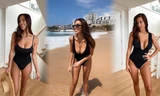 Người đẹp 9x Devin Brugman tròn đầy 'bốc lửa' với áo tắm