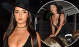 Mẫu nội y Demi Rose mặc bra-top phô vòng 1 đẫy đà 